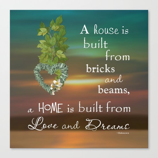 Love and Dreams Canvas Print