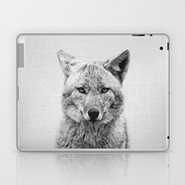 Coyote - Black & White Laptop Skin