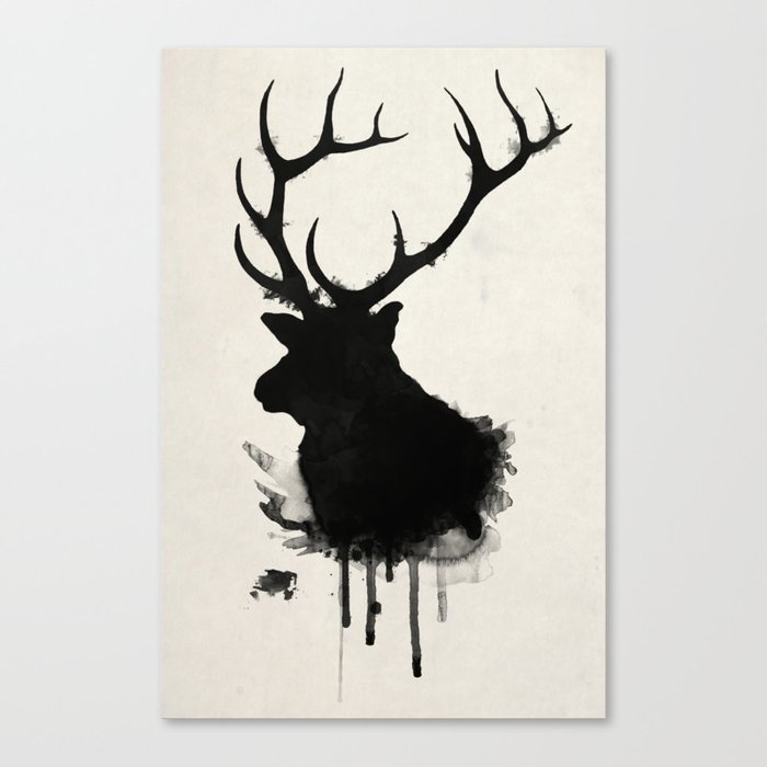 Elk Canvas Print