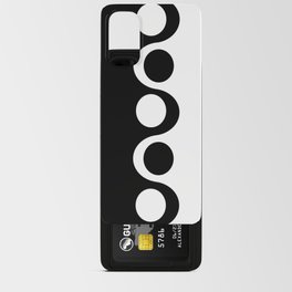 Black and White Mod Android Card Case