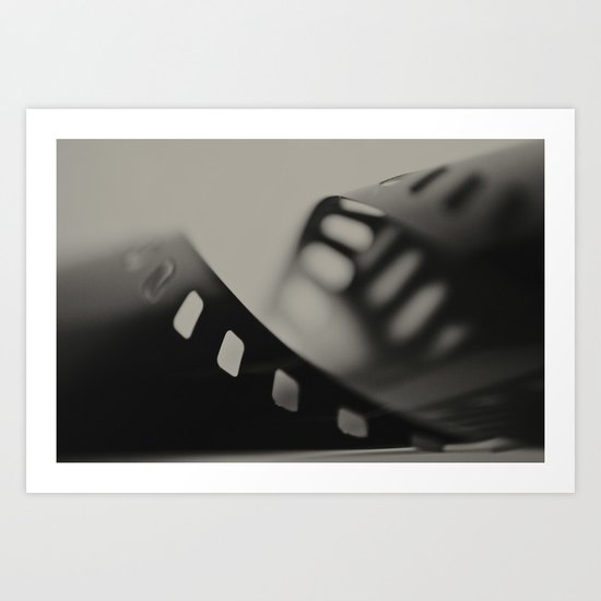 Film Background Art Print