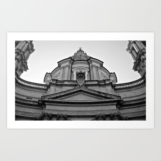 Sant'Agnese in Agone Art Print