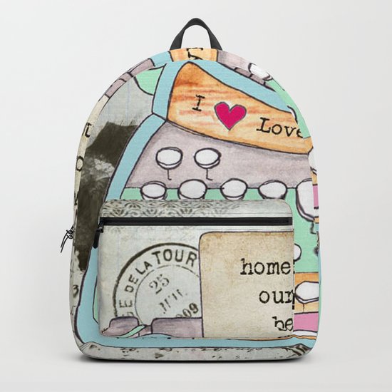 Typewriter #4 Backpack