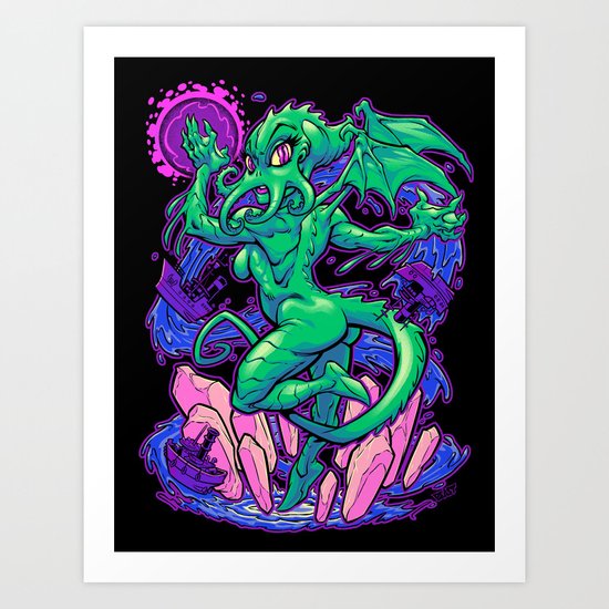 CTHULHIA Art Print