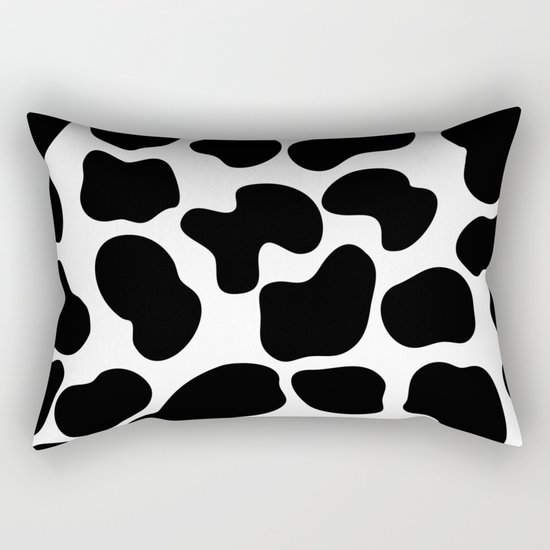 ikea cow print pillow