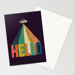 Hello I come in peace Stationery Card