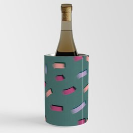 Color confetti pattern Wine Chiller