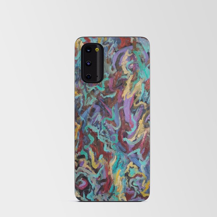 Abstract Color Blues Music Sounds Android Card Case