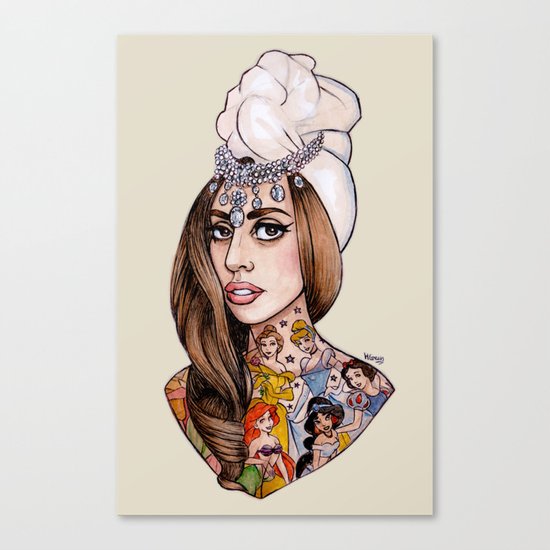 Princess High Canvas Print