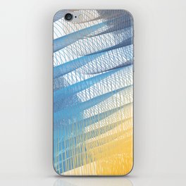 Blue hurricane iPhone Skin