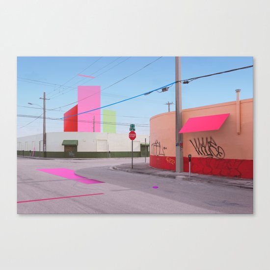 Constructed S2 Canvas Print