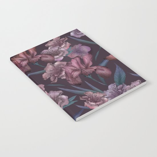 Hand-Drawn Bohemian Floral Notebook