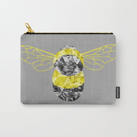 Patchwork Busy Bee Carry-All Pouch