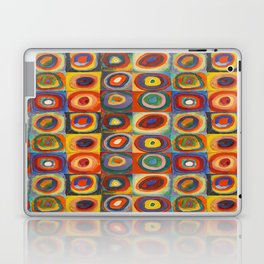 Wassily Kandinsky " Color Study: Squares with Concentric Circles Laptop Skin