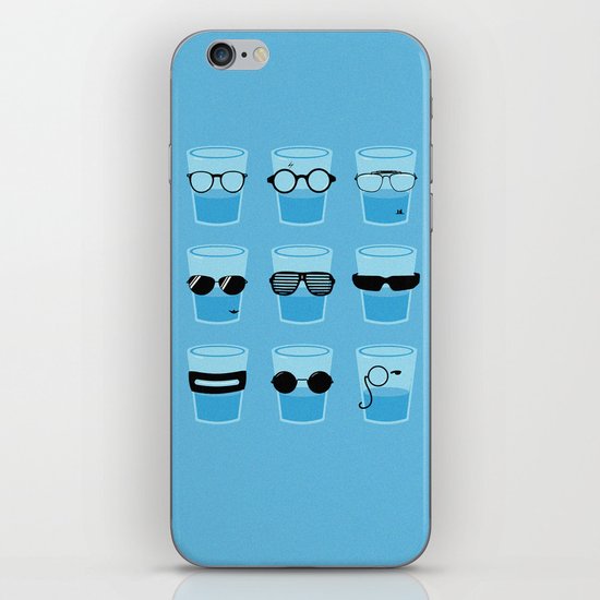 Glasses iPhone & iPod Skin