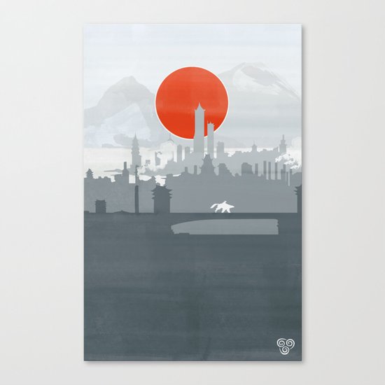 Avatar - Air Book Canvas Print