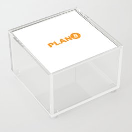 Bitcoin Plan B Acrylic Box