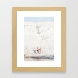 Milos Couple Framed Art Print