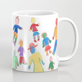 Multicolor People Multiples Coffee Mug