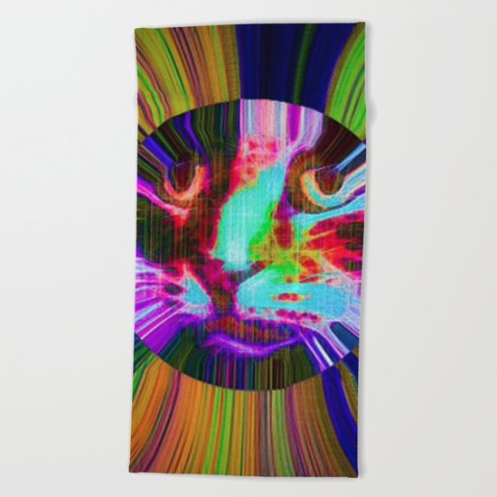 Fierce Beach Towel