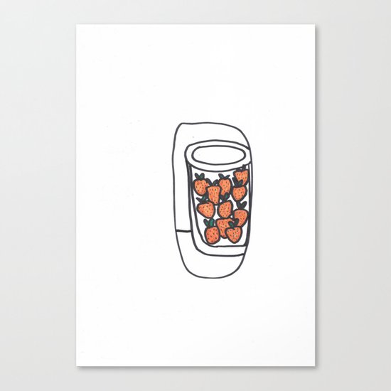 Strawberries Canvas Print