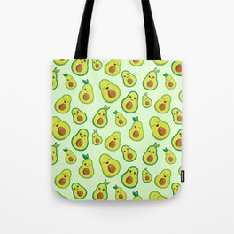 Cute Avocado Pattern Tote Bag