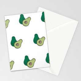 Avocado Pattern Stationery Card