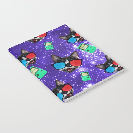 Nerdy Cat Notebook
