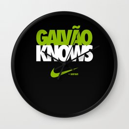 Galvão Knows - WiFIW!! Series Wall Clock