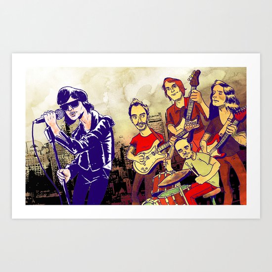 "Comedown Machine" by Dmitri Jackson Art Print