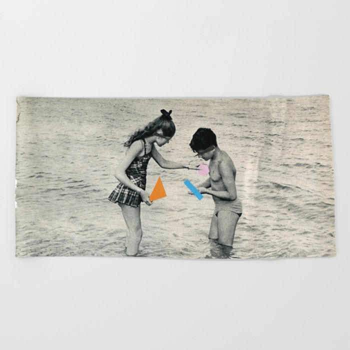 Washed Up Beach Towel