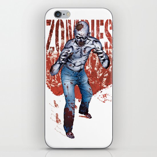 Zombie Walk iPhone & iPod Skin