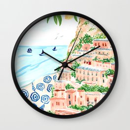 Positano Wall Clock