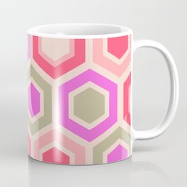 Geometric Honeycomb Pattern 3 Mug