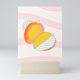Tropical Mango Mini Art Print