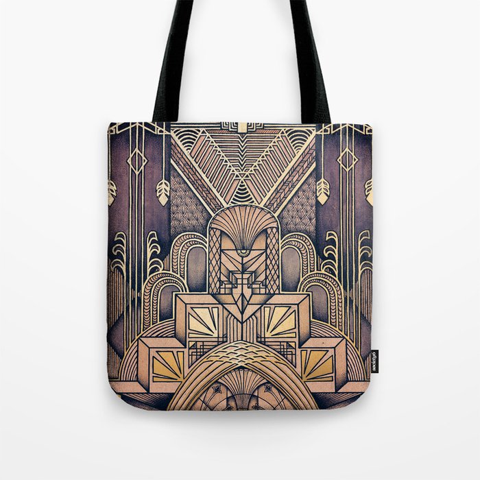 Art Deco Design Tote Bag