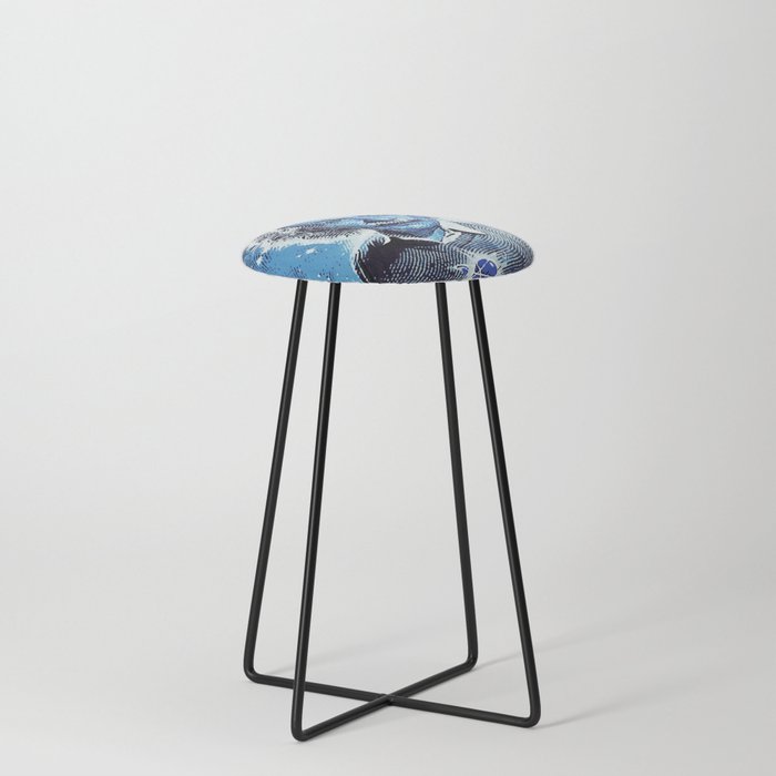 Einstein: Cosmic Domain Counter Stool