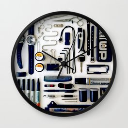Junk Drawer: Monochrome Wall Clock