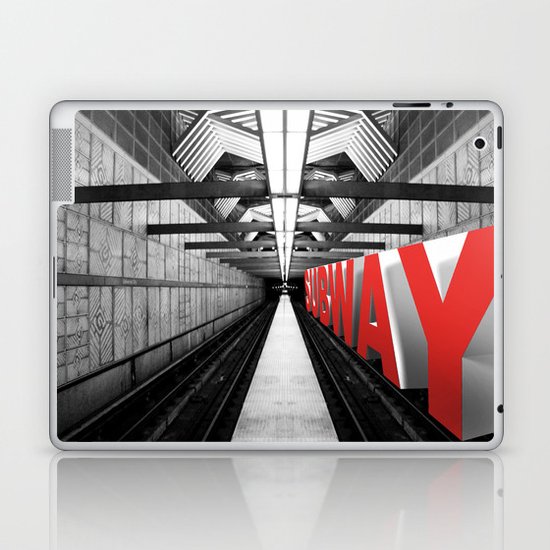 LA subway Laptop & iPad Skin