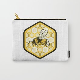 Bumblebee Emblem Illustration Carry-All Pouch