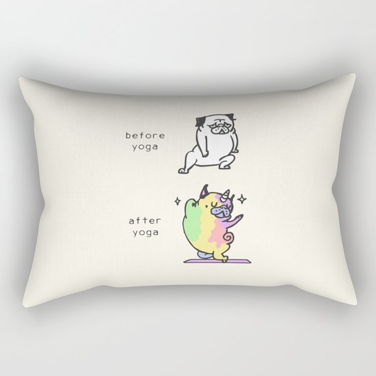 AFTER YOGA Rectangular Pillow