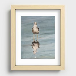 seagull two Recessed Framed Print