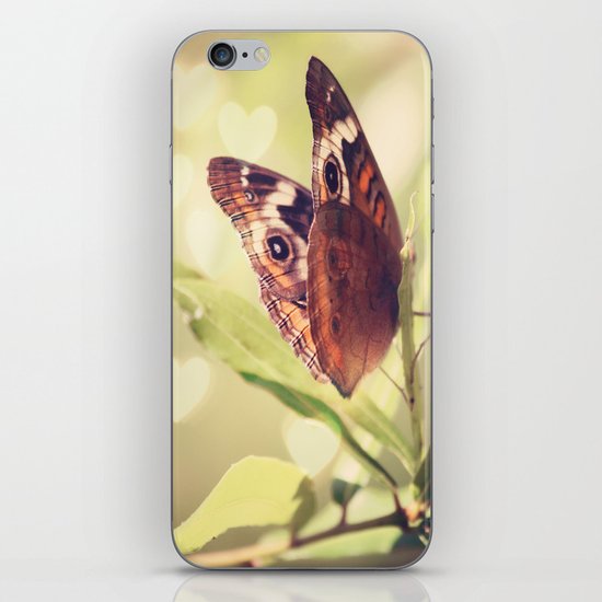 Butterfly Kisses iPhone Skin