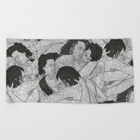 A verse from memory Beach Towel