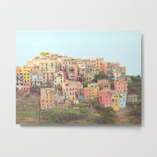 Colorful Houses Metal Print
