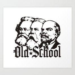 Old School Communism Art Print