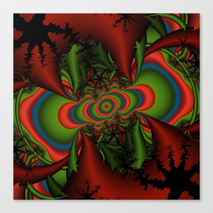 psychedelic seizure Canvas Print