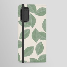 Minimalistic leafs Android Wallet Case