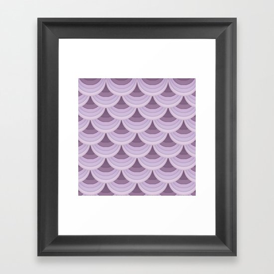Fan Tail. Framed Art Print