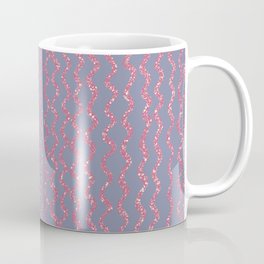 Squiggles In The Sun - Magenta and Purple Blue Mug